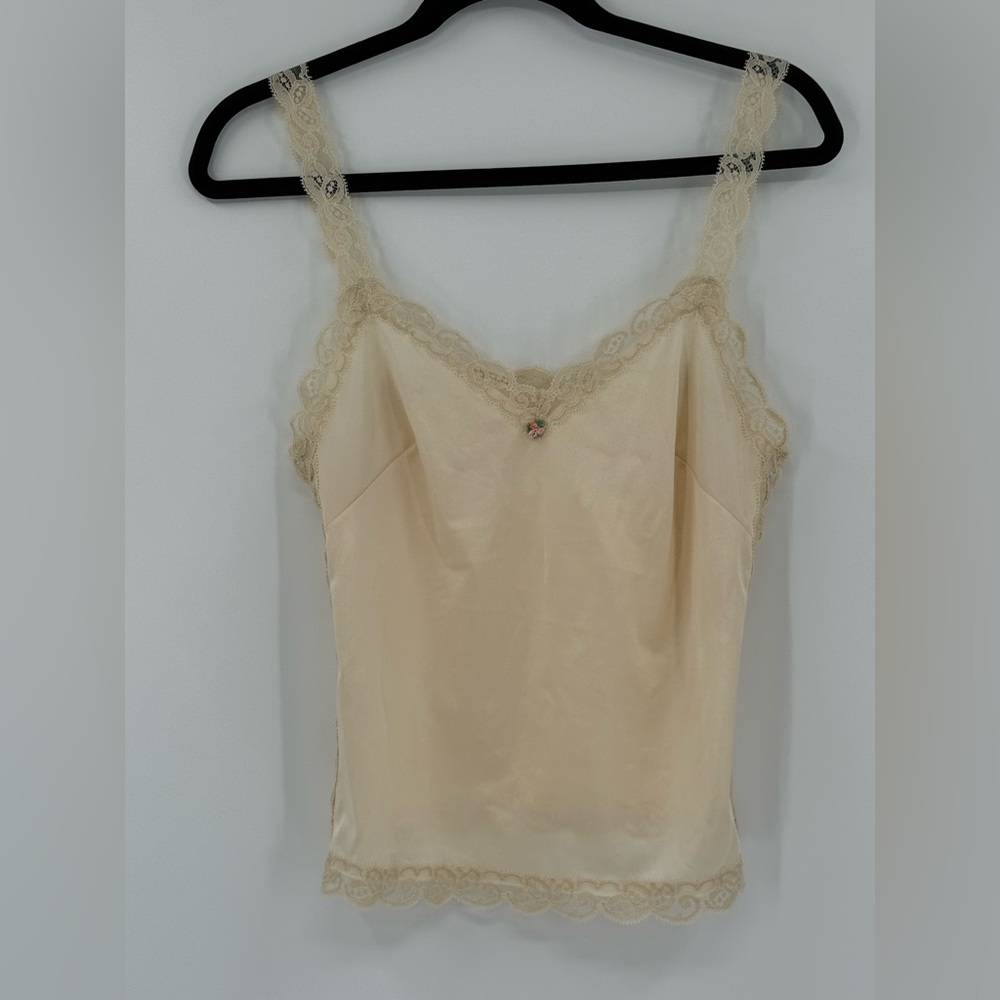 Vintage Lace Trimmed Cami